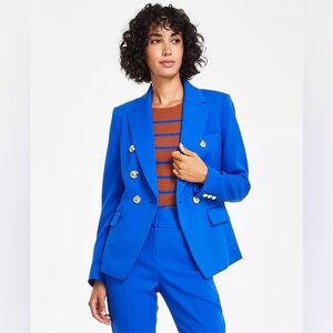 Elie Tahari The Rita Double Breasted Blazer